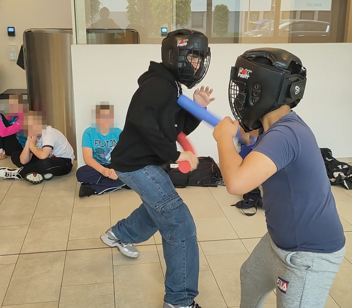 Stickfight Sparring Stickfight Sparring
